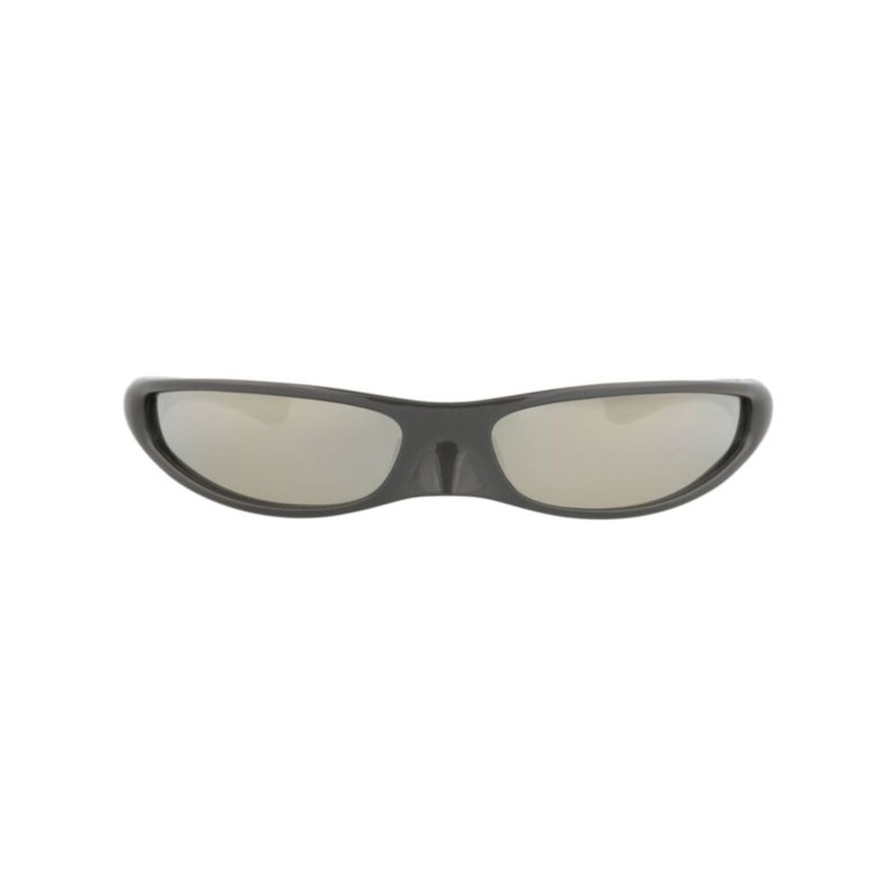 Balenciaga Shield-Frame Bio-Injection Sunglasses Grey Unisex-Adult